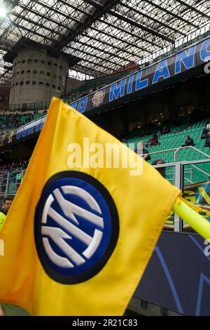 Mailand, Italien. 16. Mai 2023. Mailand, Italien, Mai 16. 2023: Während des Halbfinalspiels der UEFA Champions League zwischen Inter und Mailand im Stadio San Siro in Mailand, Italien. (Daniela Porcelli/SPP) Kredit: SPP Sport Press Photo. Alamy Live News Stockfoto