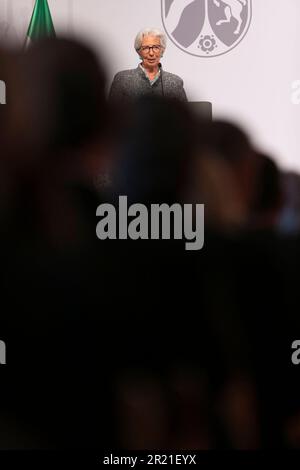 Köln, Deutschland. 16. Mai 2023. Köln, Verleihung des Landespreises Nordrhein-Westfalen an die ehemalige Bundeskanzlerin Dr. Angela Merkel, 16. Mai 2023, Flora Köln. Kredit: dpa/Alamy Live News Stockfoto