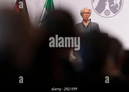 Köln, Deutschland. 16. Mai 2023. Köln, Verleihung des Landespreises Nordrhein-Westfalen an die ehemalige Bundeskanzlerin Dr. Angela Merkel, 16. Mai 2023, Flora Köln. Kredit: dpa/Alamy Live News Stockfoto