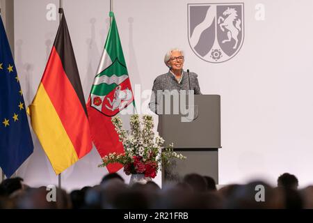 Köln, Deutschland. 16. Mai 2023. Köln, Verleihung des Landespreises Nordrhein-Westfalen an die ehemalige Bundeskanzlerin Dr. Angela Merkel, 16. Mai 2023, Flora Köln. Kredit: dpa/Alamy Live News Stockfoto