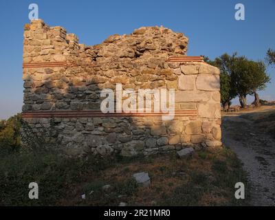 Mezek (Gemeinde Svilengrad, Provinz Haskovo, Bulgarien) Stockfoto