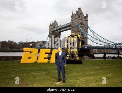 London, Großbritannien. 05. Dezember 2018. John Cena nimmt an einem Fototermin für „Bumblebee“ im Potters Field Park in London Teil. (Foto: Fred Duval/SOPA Images/Sipa USA) Guthaben: SIPA USA/Alamy Live News Stockfoto