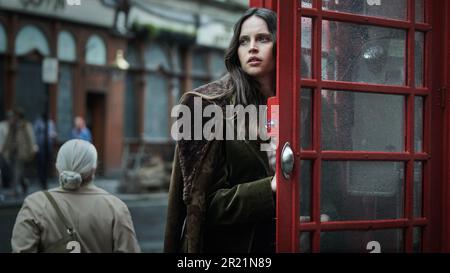 Schussfeld Felicity Jones Stockfoto