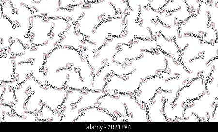 Nahtlose Textur von einem alten Retro-Hipster-Joystick-Controller für Videospiele vor dem Hintergrund der 70s, 80s und 90s. Der Backg Stock Vektor