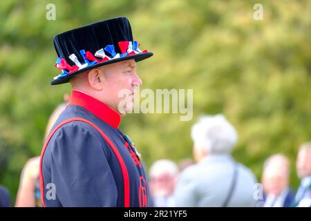 Buckingham Pavae Londo 16. Mai 2023. Die nicht vergessene Gartenparty Sophie Helen Rhys-Jones trifft sich mit verletzten Veteranen zusammen mit einigen Berühmtheiten wie Vanessa Phelps und Linda Lusardi. Kredit: Paul Chambers/Alamy Live News Stockfoto