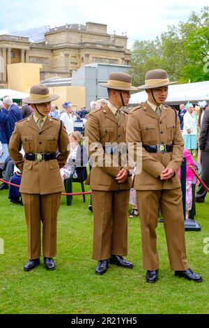 Buckingham Pavae Londo 16. Mai 2023. Die nicht vergessene Gartenparty Sophie Helen Rhys-Jones trifft sich mit verletzten Veteranen zusammen mit einigen Berühmtheiten wie Vanessa Phelps und Linda Lusardi. Kredit: Paul Chambers/Alamy Live News Stockfoto