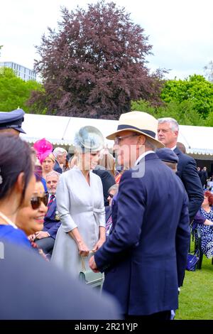 Buckingham Pavae Londo 16. Mai 2023. Die nicht vergessene Gartenparty Sophie Helen Rhys-Jones trifft sich mit verletzten Veteranen zusammen mit einigen Berühmtheiten wie Vanessa Phelps und Linda Lusardi. Kredit: Paul Chambers/Alamy Live News Stockfoto