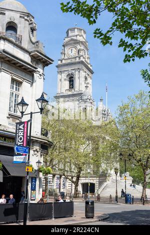 Portsmouth Guildhall, Guildhall Square, Portsmouth, Hampshire, England, Vereinigtes Königreich Stockfoto