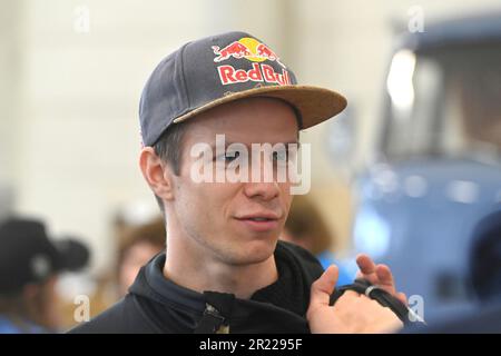 Karlsfeld, Deutschland. 16. Mai 2023. Andreas WELLINGER (GER), Skispringen, Einzelbild, abgeschnittenes Einzelmotiv, Porträt, Porträt, Porträt. ? Kredit: dpa/Alamy Live News Stockfoto