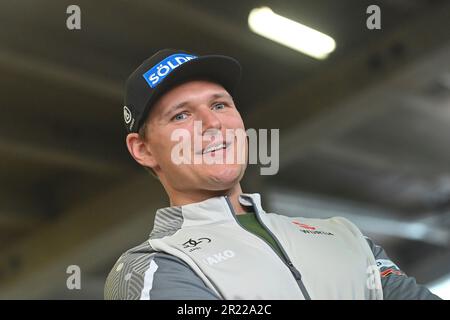 Karlsfeld, Deutschland. 16. Mai 2023. Thomas DRESSEN (GER), alpines Skifahren, Einzelbild, abgeschnittenes Einzelmotiv, Porträt, Porträt, Porträt. ? Kredit: dpa/Alamy Live News Stockfoto