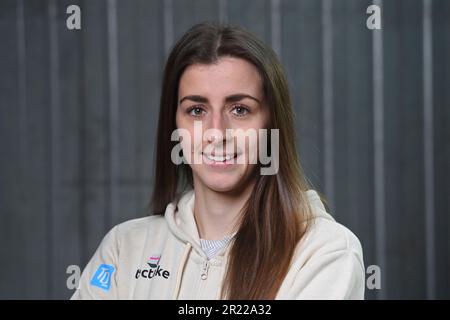 Karlsfeld, Deutschland. 16. Mai 2023. Vanessa VOIGT (GER), Biathlon, Einzelbild, zugeschnittenes Einzelmotiv, Porträt, Porträt, Porträt. ? Kredit: dpa/Alamy Live News Stockfoto