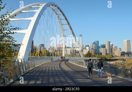 Edmonton, Alberta, Kanada, im Herbst. Stockfoto