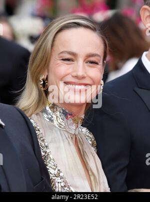 Cannes, Frankreich. 16. Mai 2023. Brie Larson besucht die Premiere und Eröffnungszeremonie „Jeanne du Barry“ während des 76. Jährlichen Filmfestivals von Cannes am 16. Mai 2023 in Cannes, Frankreich. (Foto von: DGP/imageSPACE) Kredit: Imagespace/Alamy Live News Stockfoto