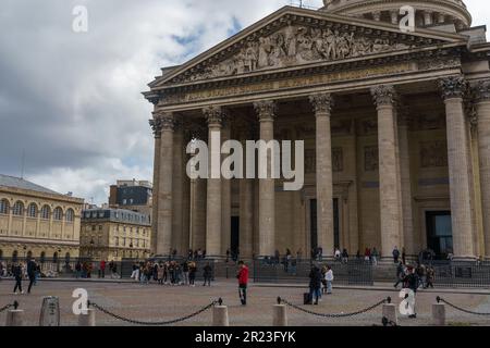 Pantheon im Frühling. Paris, Frankreich. 24. März 2023. Stockfoto