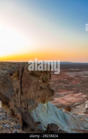 Yangykala Canyon in der Balkanregion, Turkmenistan. Stockfoto