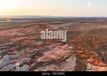 Yangykala Canyon in der Balkanregion, Turkmenistan. Stockfoto