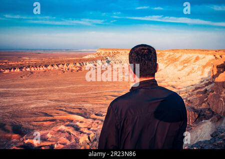 Yangykala Canyon in der Balkanregion, Turkmenistan. Stockfoto