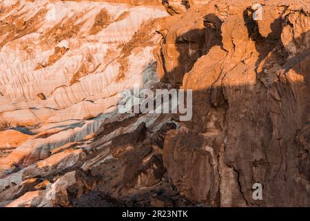 Yangykala Canyon in der Balkanregion, Turkmenistan. Stockfoto