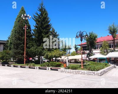 Schmalspurbahn Rhodopen (Rhodopen, Bulgarien) Stockfoto