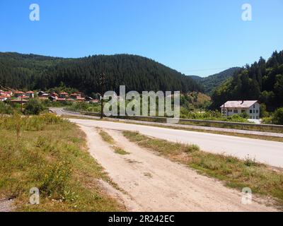 Schmalspurbahn Rhodopen (Rhodopen, Bulgarien) Stockfoto