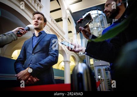 DEN HAAG - Maarten van Ooijen Staatssekretär für Gesundheit, Wohlfahrt und Sport im Binnenhof nach der wöchentlichen Ministerratssitzung. ANP ROBIN UTRECHT niederlande raus - belgien raus Stockfoto