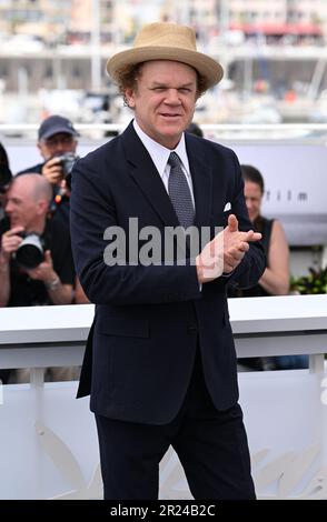 Jury-Präsident John C. Reilly nimmt an der Fotokonferenz für die Jury der UN Specific Respect während des Filmfestivals 76. in Cannes, Frankreich, Teil. Bilddatum: Mittwoch, 17. Mai 2023. Das Foto sollte lauten: Doug Peters/PA Wire Stockfoto