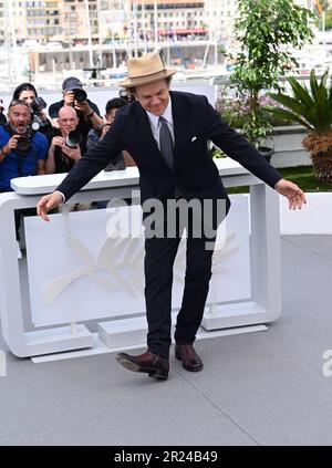 Jury-Präsident John C. Reilly nimmt an der Fotokonferenz für die Jury der UN Specific Respect während des Filmfestivals 76. in Cannes, Frankreich, Teil. Bilddatum: Mittwoch, 17. Mai 2023. Das Foto sollte lauten: Doug Peters/PA Wire Stockfoto