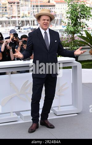 Jury-Präsident John C. Reilly nimmt an der Fotokonferenz für die Jury der UN Specific Respect während des Filmfestivals 76. in Cannes, Frankreich, Teil. Bilddatum: Mittwoch, 17. Mai 2023. Das Foto sollte lauten: Doug Peters/PA Wire Stockfoto