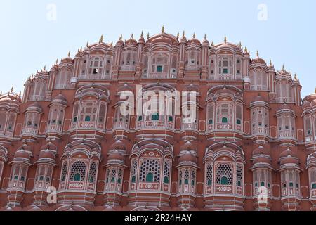 Hawa Mahal, Jaipur, Indien. Stockfoto