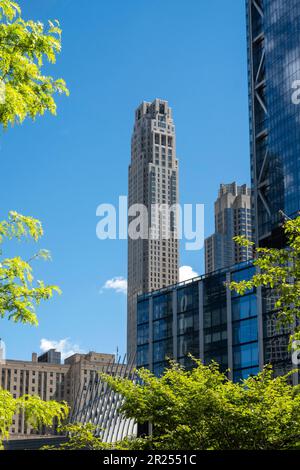 Das Four Seasons Hotel in Lower Manhattan, 2023, New York City, USA Stockfoto