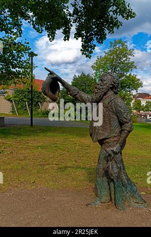 Johannes Brahms Statue Stockfoto