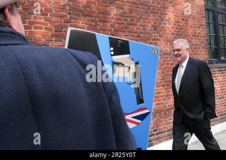 Emmanuel Centre, London, Großbritannien. 17. Mai 2023 Die 2023. Konferenz zum Nationalkonservatismus. Lee Anderson Abgeordneter. Kredit: Matthew Chattle/Alamy Live News Stockfoto