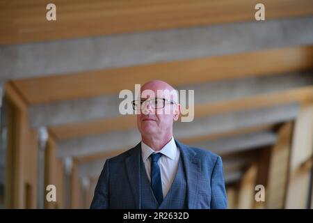 Edinburgh Scotland, Vereinigtes Königreich, 17. Mai 2023. Kevin Stewart msp vom schottischen Parlament. Live-Nachrichten von sst/alamy Stockfoto