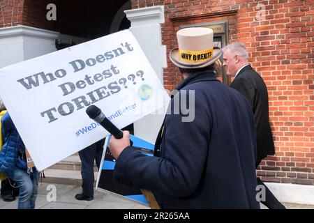 Emmanuel Centre, London, Großbritannien. 17. Mai 2023 Die 2023. Konferenz zum Nationalkonservatismus. Lee Anderson Abgeordneter. Kredit: Matthew Chattle/Alamy Live News Stockfoto