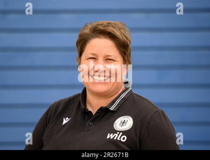 DRV Bundescoachin/Coachin Sabine TSCHAEGE (Tschage) Rudern, Präsentation Deutschland 8., am 17. Mai 2023 in Dortmund/Deutschland. Stockfoto