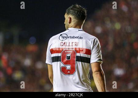 Recife, Brasilien. 17. Mai 2023. PE - RECIFE - 17/05/2023 - COPA DO BRASIL 2023, SPORT X SAO PAULO - Calleri-Spieler von Sao Paulo während eines Spiels gegen Sport im Ilha do Retiro Stadion für die Copa do Brasil Meisterschaft 2023. Foto: Rafael Vieira/AGIF/Sipa USA Kredit: SIPA USA/Alamy Live News Stockfoto