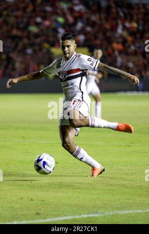 Recife, Brasilien. 17. Mai 2023. PE - RECIFE - 17/05/2023 - COPA DO BRASIL 2023, SPORT X SAO PAULO - Rodrigo Nestor Spieler von Sao Paulo während eines Spiels gegen Sport im Ilha do Retiro Stadion für die Copa do Brasil Meisterschaft 2023. Foto: Rafael Vieira/AGIF/Sipa USA Kredit: SIPA USA/Alamy Live News Stockfoto