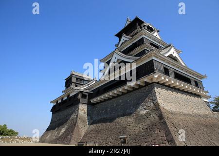 Donjon in Kumamoto Ccastle Stockfoto