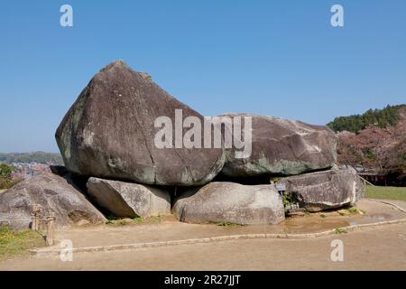 Das alte Grab von Ishibutai Stockfoto