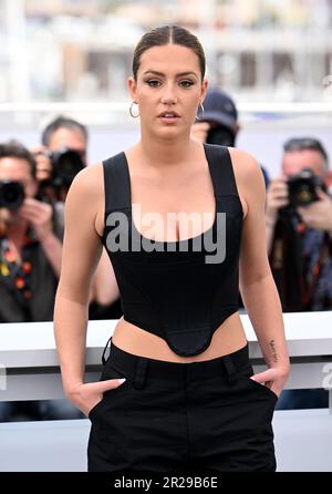 Cannes, Frankreich. 18. Mai 2023. Cannes, Frankreich. 18. Mai 2023 Adele Exarchopoulos bei der Fotokonferenz für das Tierreich, Teil des Filmfestivals 76. in Cannes, Palais des Festival. Kredit: Doug Peters/Alamy Live News Stockfoto