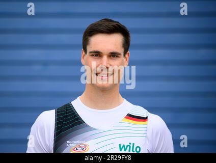 Dortmund/Deutschland. 17. Mai 2023, Benedict EGGELING, Ruder, Rudern, Präsentation Deutschland 8. Am 17. Mai 2023 in Dortmund. Stockfoto