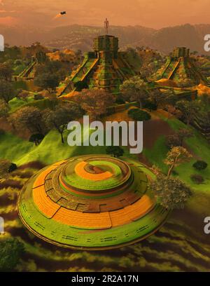 Gebäude El Dorado Stockfoto