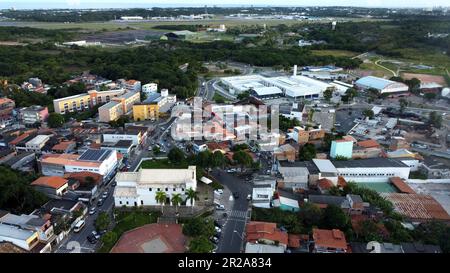 lauro de freitas, bahia, brasilien - 17. Mai 2023: Blick aus der Vogelperspektive auf die Stadt Lauro de Freitas in der Metropolregion Salvador. Stockfoto