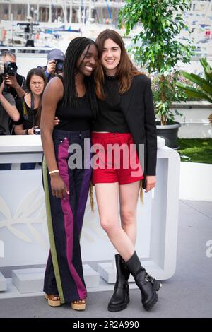 Cannes, Frankreich. 18. Mai 2023. Besucht die Fotogelegenheit „Le Retour“ während des Filmfestivals 76. in Cannes am 18. Mai 2023 in Cannes, Frankreich. (Foto: Daniele Cifala/NurPhoto) Kredit: NurPhoto SRL/Alamy Live News Stockfoto