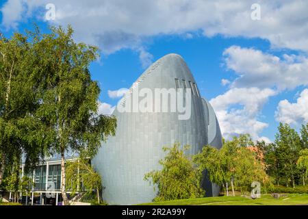 Dublin, Irland: 20. Juli 2015 das Gebäude der Tony Ryan Academy, Dublin, Irland Stockfoto