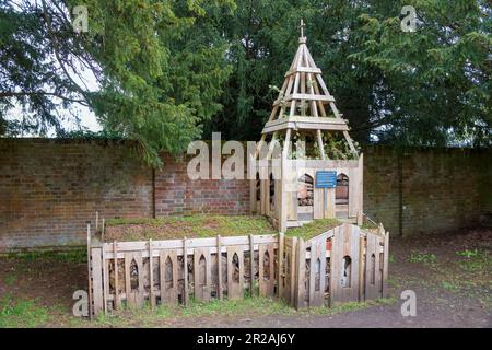 Die Bug Cathedral Salisbury Wiltshire England Stockfoto