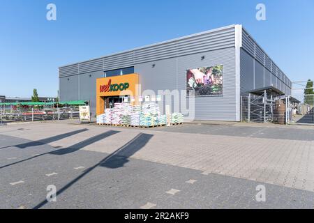 Welkoop Store in Lemmer, Niederlande Stockfoto