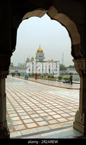 Gurdwara Bangla Sahib, Delhi, Indien Stockfoto