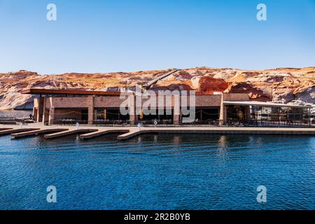 Antelope Point Marina; Lake Powell; Glen Canyon National Recreation Area; Page; Arizona; USA Stockfoto