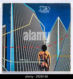 LP Cover von Going for the One, dem achten Studioalbum der Progressive Rock Band Yes, das 1977 veröffentlicht wurde Stockfoto